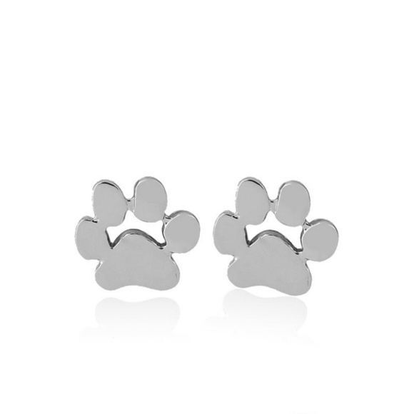 Jewelry - Paw Print Stud Earrings